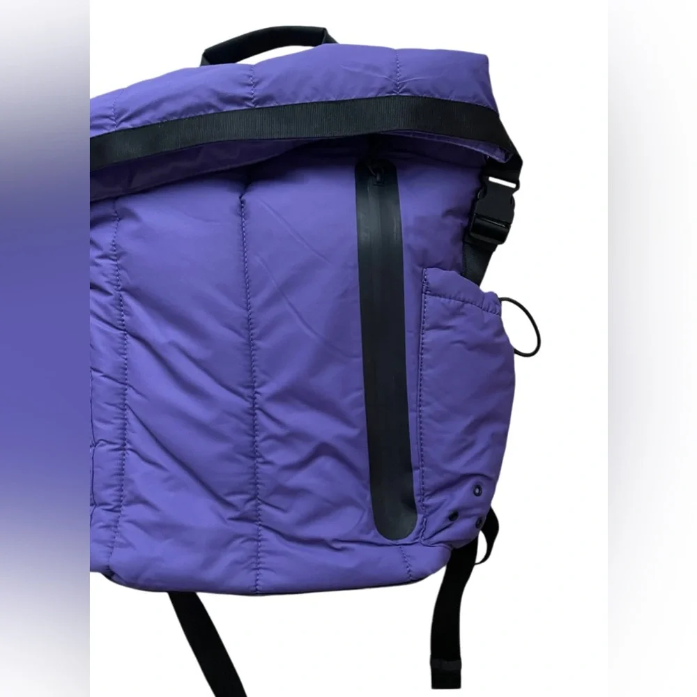 NEW Zara Purple Padded/Inflated Backpack